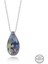 Swarovski Crystal Taşlı Drop Kesim Gümüş Kadın Kolye 1