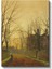 John Atkinson Grimshaw - Sonbahar Patikası Kanvas Tablo 2