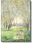 Claude Monet - Söğüt Ağaçları Altında Kadın Kanvas Tablo 2
