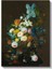 Jan Davidsz De Heem - Bahar Çiçekleri Natürmortu Kanvas Tablo 2