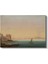 Claude Lorrain - Napoli Körfezi ve Vezüv Manzarası Kanvas Tablo 2