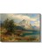 Albert Bierstadt - Dağ Gölü Manzarası Kanvas Tablo 2