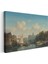Johannes Vermeer - Hollanda Kanalı Kanvas Tablo 3
