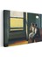 Edward Hopper - Pencere Kenarında Çift Kanvas Tablo 3
