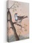 John James Audubon - Mavi Göğüslü Kuş Kanvas Tablo 3