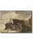 J.m.w. Turner - Fırtınalı Denizde Kayalıklar Kanvas Tablo 2