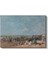 Eugène Boudin - Sahil Manzarası Kanvas Tablo 2