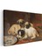 Henrietta Ronner-Knip - Üç Yavru Köpek Kanvas Tablo 3