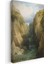 J.m.w. Turner - Kanyon Vadisi Kanvas Tablo 3