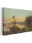 Albert Bierstadt - Göl Manzarası Kanvas Tablo 3