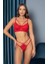 Bukadınca Kırmızı Kapsız Bralet TAKIMI-BK030001 1