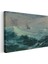 Frederick Judd Waugh - Fırtınalı Deniz Kanvas Tablo 3