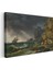 Claude Joseph Vernet - Fırtınada Kurtarma Sahnesi Kanvas Tablo 3