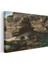 Gustave Courbet - Kayalıklar ve Geyik Kanvas Tablo 3