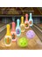 Çocuk Spor Oyuncakları Spor Ebeveyn-Çocuk Interaktif Kombinasyonu Set Çocuk Hediye Mini Bowling Topu C (Yurt Dışından) 4