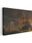 Joseph Mallord William Turner - Deniz Savaşı Kanvas Tablo 3