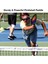 2'li Pickleball Raket Seti Hafif Pickleball Raketleri, Taşıma Çantalı Ince ve Hızlı Pickleball Raket Seti, 4 Top A (Yurt Dışından) 3