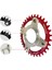 Motsuv E-Bisiklet Krank Takımı 104BCD 38T Zincir Dişlisi Adaptör Kiti Bafang Orta Tahrik Motoru BBS01 BBS02 Bisiklet Dönüşüm Parçaları Siyah (Yurt Dışından) 4