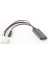 Araba Bluetooth 5.0 Aux Kablosu Mikrofon Handsfree Cep Telefonu Ücretsiz Arama Adaptörü Mazda 2 3 5 6 Mx5 Rx8 Cx7 (Yurt Dışından) 5