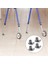 Yürüteç Kayak Glides, 4 Parça Ağır Hizmet Yürüteç Kayar Yürüteç Ayakları Yedek Yürüteç Kayma Kayakları 1 1/8 Inç Tüpler Aracı (Yurt Dışından) 4