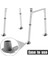 Yürüteç Kayak Glides, 4 Parça Ağır Hizmet Yürüteç Kayar Yürüteç Ayakları Yedek Yürüteç Kayma Kayakları 1 1/8 Inç Tüpler Aracı (Yurt Dışından) 5