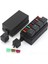 12V Sigorta Röle Kutusu Önceden Kablolanmış Sigorta ve Röle Kutusu 4 Röleli 12 Yollu Atc/ato Sigortaları Araba Için Kapalı 12V Röle Sigorta Kutusu (Yurt Dışından) 3