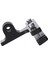Alüminyum Bisiklet Bisiklet Sele Raylı Kamera Dağı Gopro Hero 2 3 3+ 4 Siyah (Yurt Dışından) 3