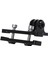 Alüminyum Bisiklet Bisiklet Sele Raylı Kamera Dağı Gopro Hero 2 3 3+ 4 Siyah (Yurt Dışından) 5