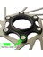 Mi.xim Bisiklet Kilidi Disk Fren Disk Fren Bloğu Astar Rotorları Mtb Bisiklet Fren Balatası Disk Bisiklet Parçaları, 203MM (Yurt Dışından) 3