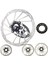 Mi.xim Bisiklet Kilidi Disk Fren Disk Fren Bloğu Astar Rotorlar Mtb Bisiklet Fren Balatası Disk Bisiklet Parçaları, 180MM (Yurt Dışından) 4