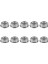 10 Adet MF84ZZ LF840ZZ Korumalı Flanşlı 4X8X3 mm Model Bilyalı Flanş Rulman (Yurt Dışından) 2