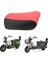 Elektrikli Scooter Modifiye Yastık Elektrikli Bisikletler Için Çift Sürme Koltuğu Üç Tekerlekli Bisiklet Scooter Aksesuarları, Kırmızı (Yurt Dışından) 3