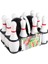 Çocuklar ve Yetişkinler Için 1 Set Bowling Seti Aile Çocuklar ve Yetişkinler Için 10 Lobutlu 2 Top Arka Bahçe Kukaları (Yurt Dışından) 1