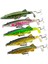 Kancalı Balıkçılık Lures, Yapay Sert Swimbaits Wobbler Dönen Kuyruk Olta Takımı 3D Gözler (Yurt Dışından) 1