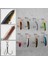 8 Adet Whopper Plopper 11 cm 15G Yüzen Popper Balıkçılık Cazibesi Yapay Sert Yem Wobbler Dönen Kuyruk Olta Takımı 3D Gözler (Yurt Dışından) 5