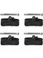 Shimano Saint M810 M820 Zee M640 H01 Yarı Metalik Mtb Hidrolik Fren Balatası Için 4 Çift Dağ Bisikleti Disk Fren Balatası (Yurt Dışından) 1