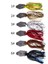 6 Parça Balıkçılık Lures, Yemler Spinner Yüzmek Saygısız Bıçaklı Jigs, Somon Pike Alabalık Salıncak Römorklar Için Sohbet Balık Yemi (Yurt Dışından) 5