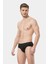Erkek Likralı Slip 166/SIYAH 5
