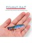 1 Adet Popper Balıkçılık 3D Burgu Tiz Kancalar ile 12 cm 42G Topwater Sert Cazibesi Yumuşak Plastik Isca Yapay Balıkçılık Cazibesi Takımları Mavi (Yurt Dışından) 5