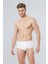 Erkek Ribana Kemerli Slip 120/BEYAZ 1