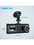 3 Kamera Araç Içi Kamera 1080 P 2 Inç Ekran Dashcam Siyah Sürücü Kaydedici Taksi Için Araba Dvr Arka Kamera Evrensel (Yurt Dışından) 3