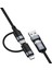 Samsung M01 / M02 / M10 / M11 / A10 / A11 / A12 / A13 Uyumlu 120W Kırılmaz Çoklu Hızlı Şarj kablosu 1