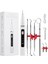 Şarjlı Ultrasonic Titreşimli Diş Taşı Tartar 6 Farklı Alet Diş Lekesi Temizleme 3 Modlu LED Ekranlı 5