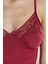 Bordo Penye Dantelli Atlet Külot Takım 350 2