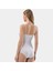 Kadın Ip Askılı Pamuklu Agraflı Body 284/BEYAZ 2