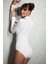 Lounge Uzun Kol Balıkçıl Yaka Bodysuit 12407 2