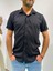 Siyah Yakalı Erkek T-Shirt No1 1