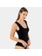 Kadın Lazer Kesim Pamuklu Çıtçıtlı Body 905/SIYAH 3