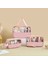 Pvc Şeffaf Büyük Kapasiteli Banyo Çantası 6105 Siyah Üçlü Set (Yurt Dışından) 2
