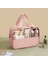 Pvc Şeffaf Büyük Kapasiteli Banyo Çantası 6105 Siyah Üçlü Set (Yurt Dışından) 3